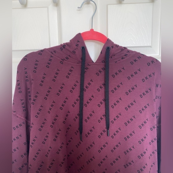 DKNY Sport Logo Hoodie Dress - Picture 6 of 7